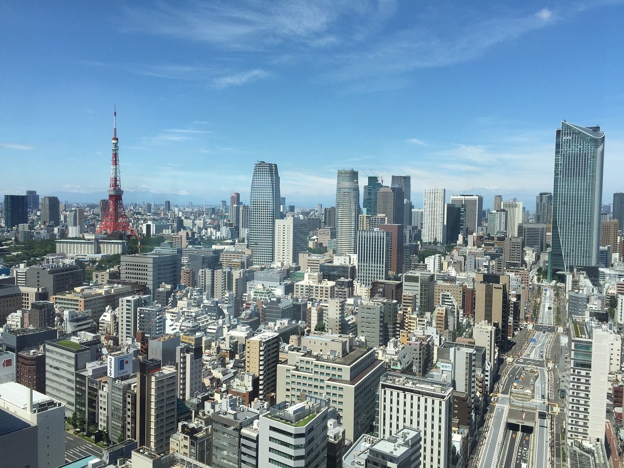 Tokyo, Raudonas Bokštas, Miestas, Nemokamos Nuotraukos,  Nemokama Licenzija