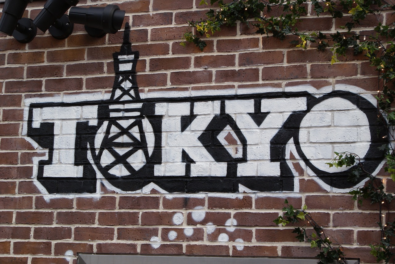 Tokyo,  Grafiti,  Siena,  Namo Fasadas,  Menas,  Gatvės Menas,  Purkštuvas,  Dažymas,  Fjeras,  Hauswand