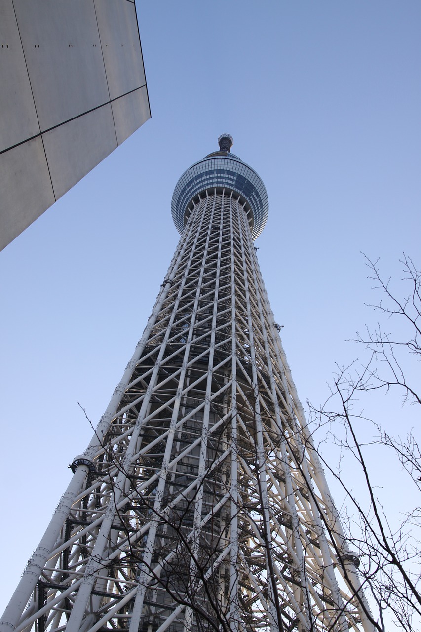 Tokyo, Skytree, Bokštas, Japonija, Nemokamos Nuotraukos,  Nemokama Licenzija