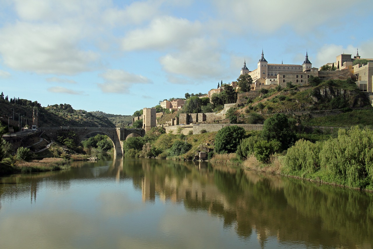 Toledo, Ispanija, Kelionė, Turizmas, Kraštovaizdis, Ispanų, Pilis, Vaizdingas, Turistinis, Turistinis