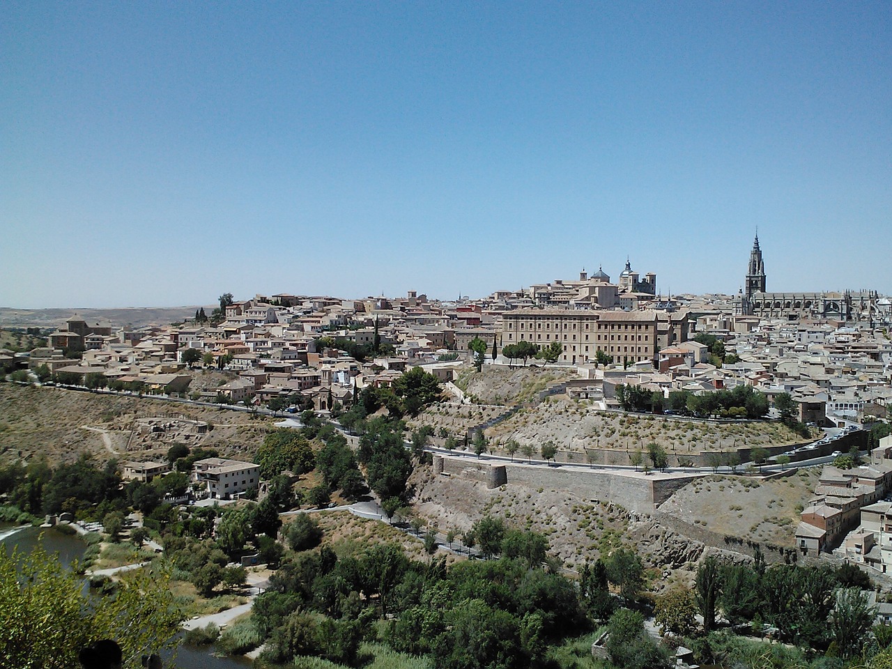 Toledo,  Ispanija,  Architektūra,  Panoraminis,  Istoriniai Pastatai,  Miestas, Nemokamos Nuotraukos,  Nemokama Licenzija