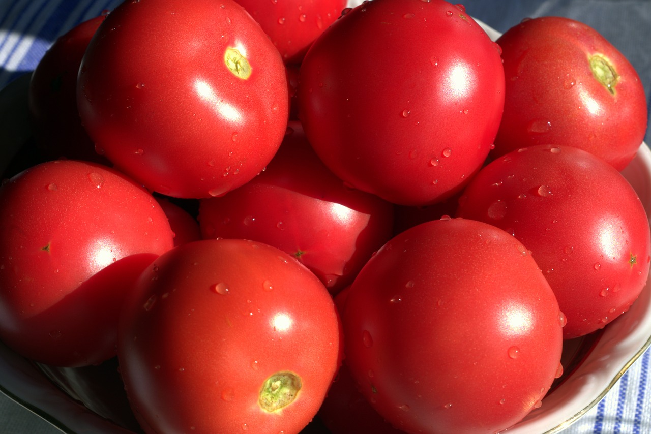 Pomidorai, Raudona, Subrendęs, Sultingas, Sveikas, Mityba, Daržovių, Daržovės, Valgymas, Vitaminai