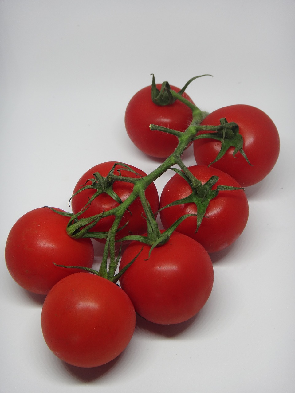 Pomidoras, Raudona, Daržovės, Maistas, Sveikas, Vegetariškas, Frisch, Pomidorų Augalas, Krūmas, Pomidorai