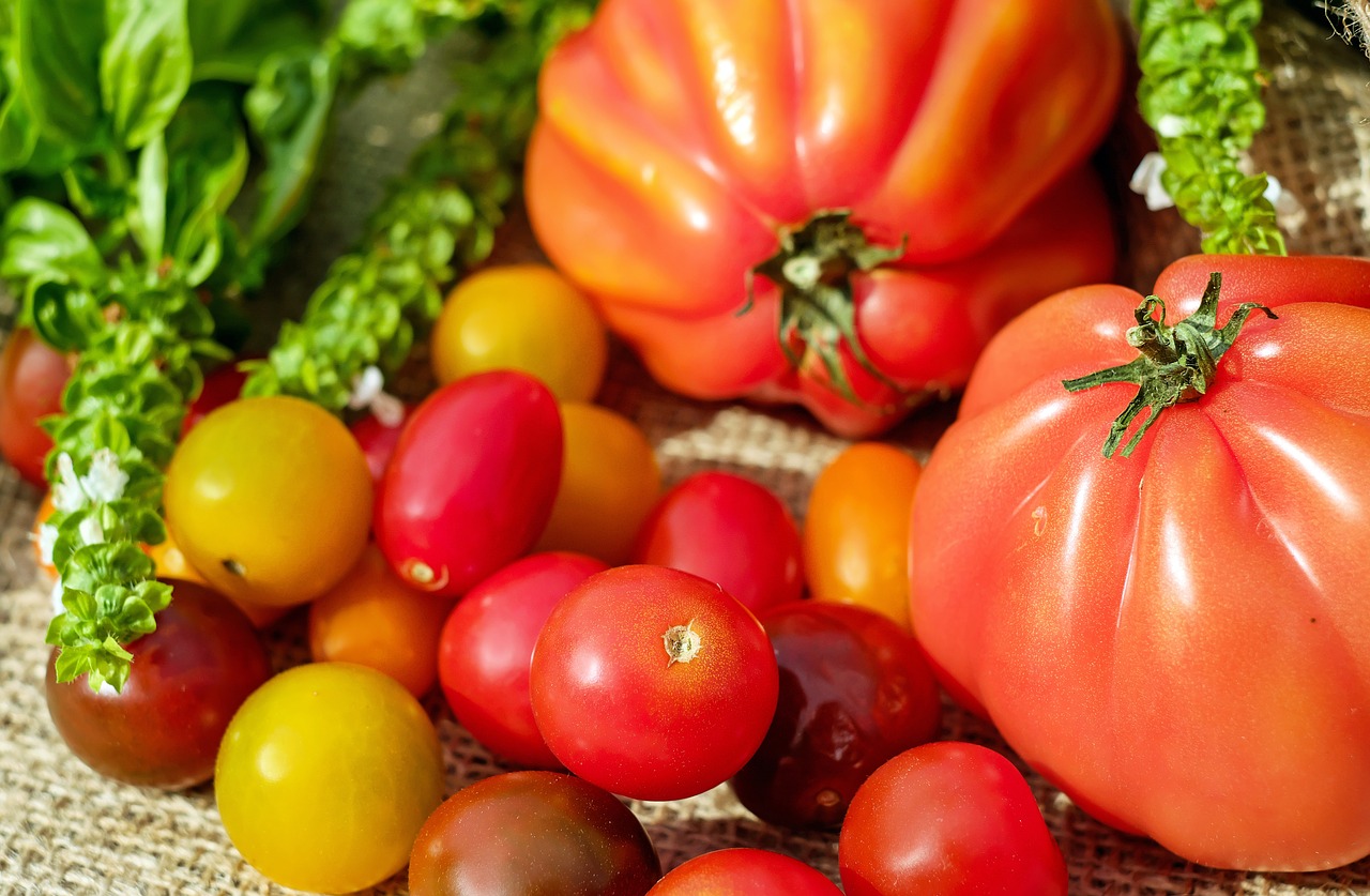 Pomidorai, Spalvinga, Vitaminai, Frisch, Derlius, Vasara, Nemokamos Nuotraukos,  Nemokama Licenzija