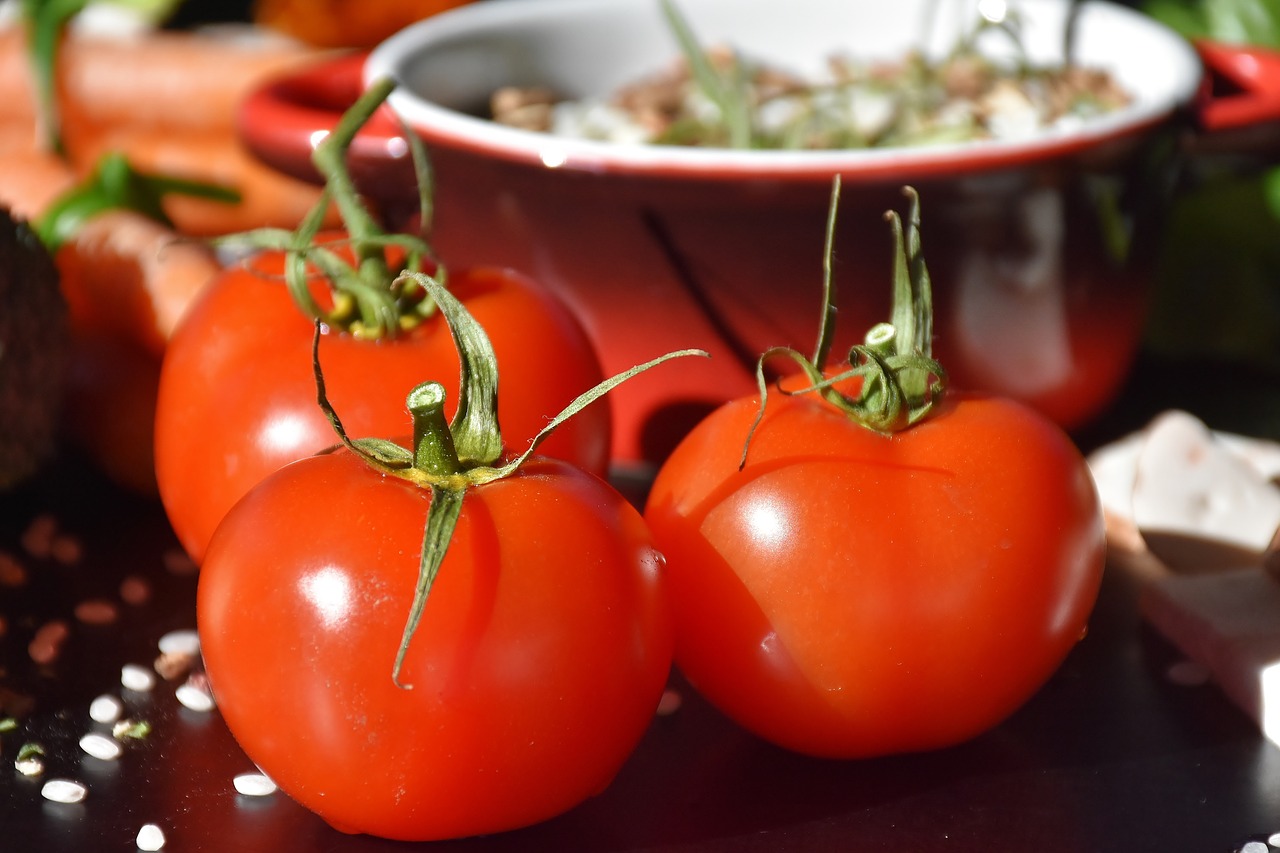Pomidorai, Virėjas, Vegetariškas, Veganas, Virtuvė, Sveikas, Daržovės, Ryžiai, Daržovių Ryžiai, Raudona