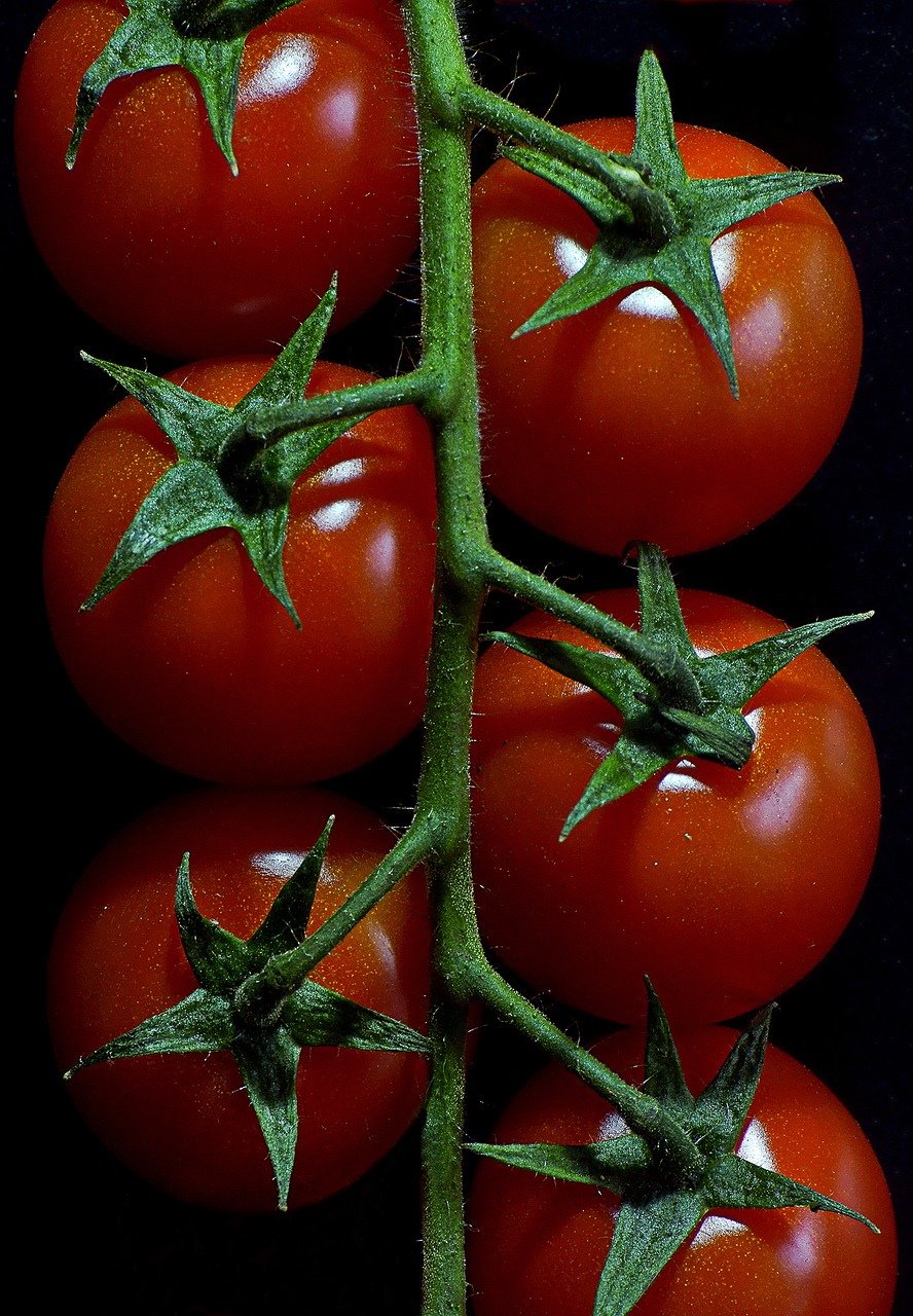 Pomidorai, Daržovės, Raudona, Makro, Maistas, Datailaufnahme, Sodas, Sveikas, Viduržemio Jūros, Turgus