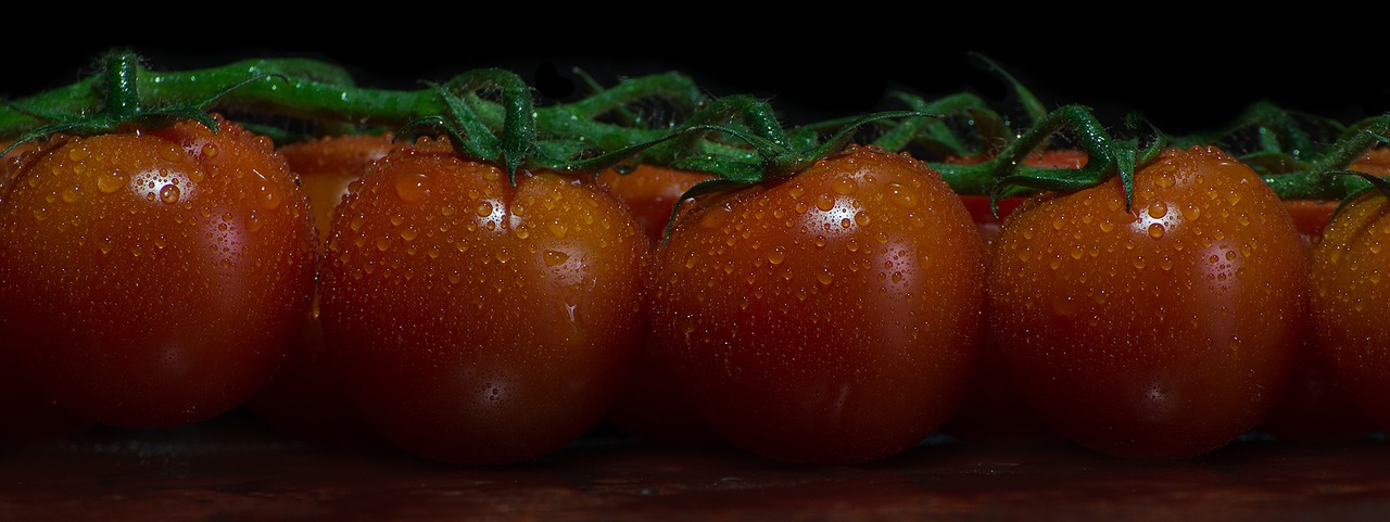 Pomidorai, Daržovės, Maistas, Raudona, Sveikas, Vegetariškas, Frisch, Turgus, Makro, Datailaufnahme