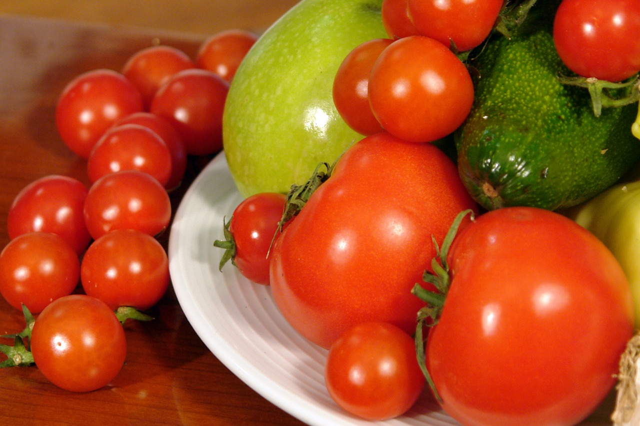 Pomidorai, Avokadas, Maistas, Sveikas, Pomidoras, Ekologiškas, Daržovių, Vegetariškas, Raudona, Virtuvė