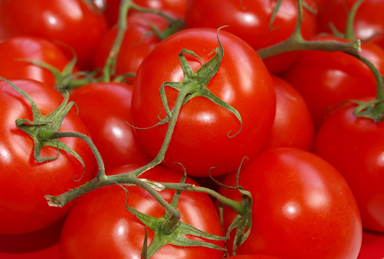 Pomidorai,  Pomidorų Šaka,  Prinokę Pomidorų,  Maisto,  Vaisių,  Gazpacho,  Vegetariškas Maistas,  Vasara,  Virtuvė,  Sveiki