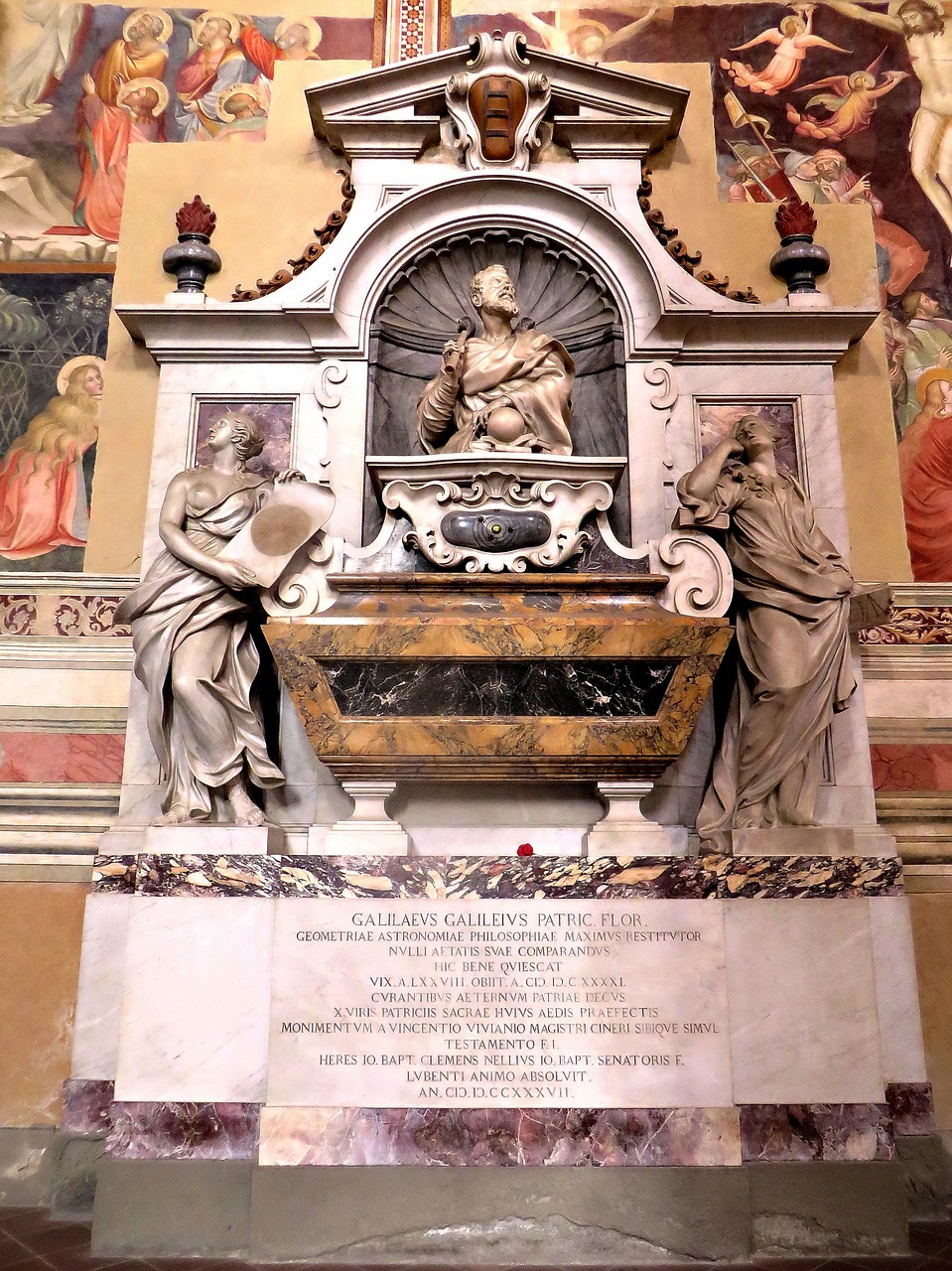 Kapas, Galileo, Florencija, Santa Korsce, Mokslo Religija, Italy, Firenze, Fiorenza, Franciscan, Bažnyčia