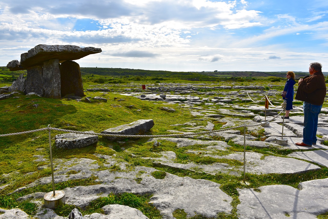 Kapas, Portalas, Dolmen, Akmuo, Laidojimas, Burren, Rokas, Senovės, Clare, Airiškas