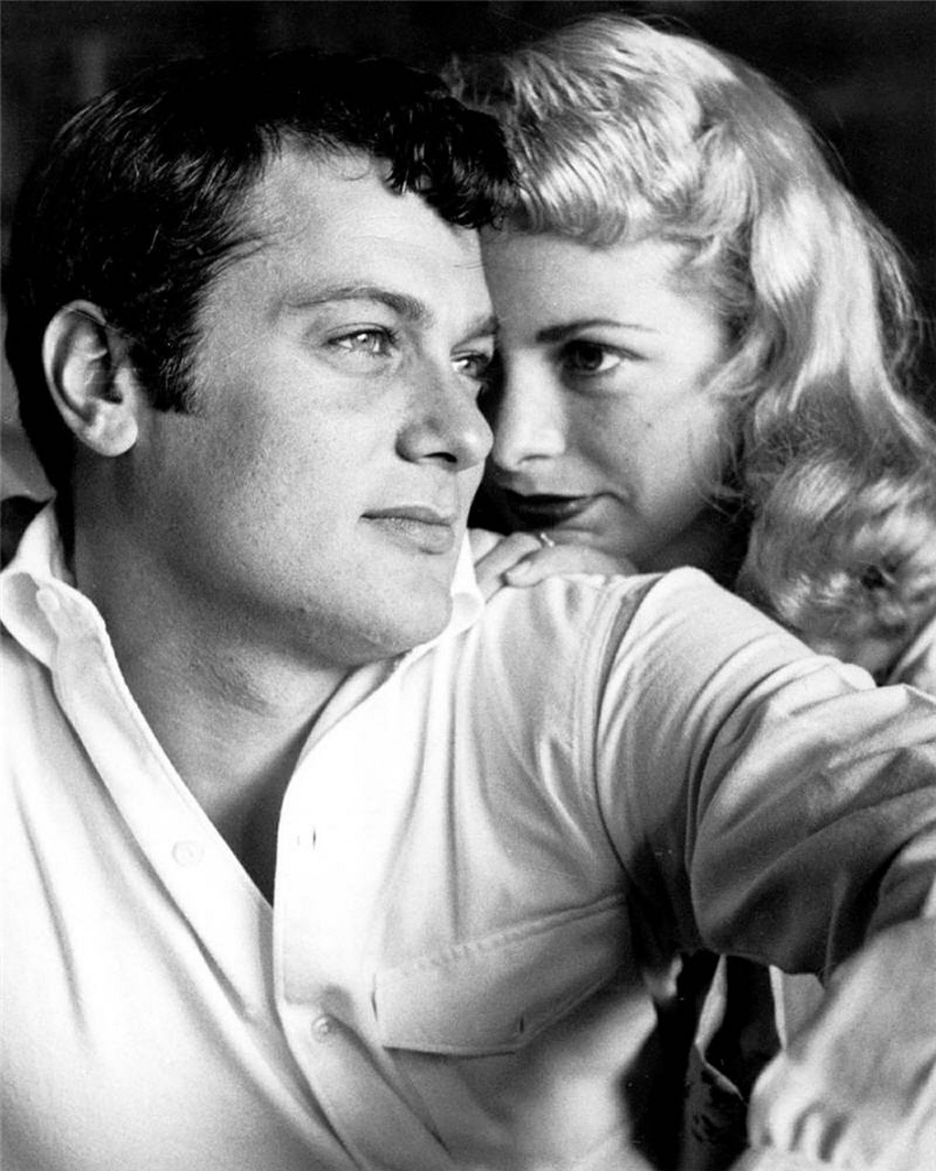 Tony Curtis, Janet Leigh, Aktorius, Aktorė, Filmas, Filmai, Kinas, Holivudas, Vintage, Retro