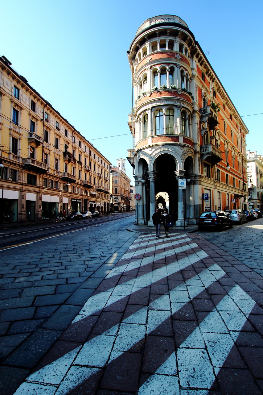 Torino, Per Pietro Micca, Juostos, Nemokamos Nuotraukos,  Nemokama Licenzija