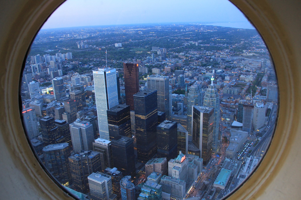 Toronto, Vaizdas, Bokštas, Šiuolaikiška, Miesto Panorama, Dangoraižis, Nemokamos Nuotraukos,  Nemokama Licenzija