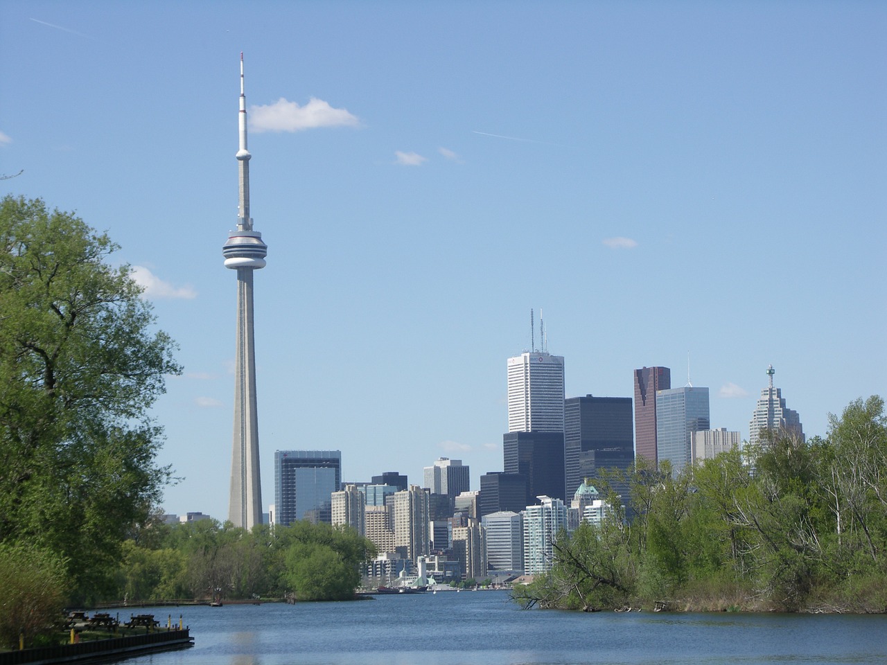 Toronto, Kanada, Panorama, Cn Bokštas, Nemokamos Nuotraukos,  Nemokama Licenzija