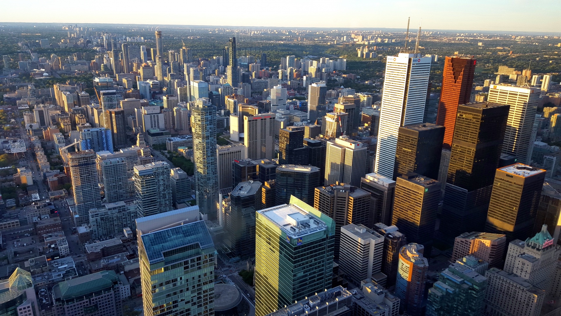 Miestas,  Miesto Panorama,  Architektūra,  Pastatai,  Toronto,  Ontarijas,  Kanada,  Dangaus & Nbsp,  Peržiūra,  Toronto