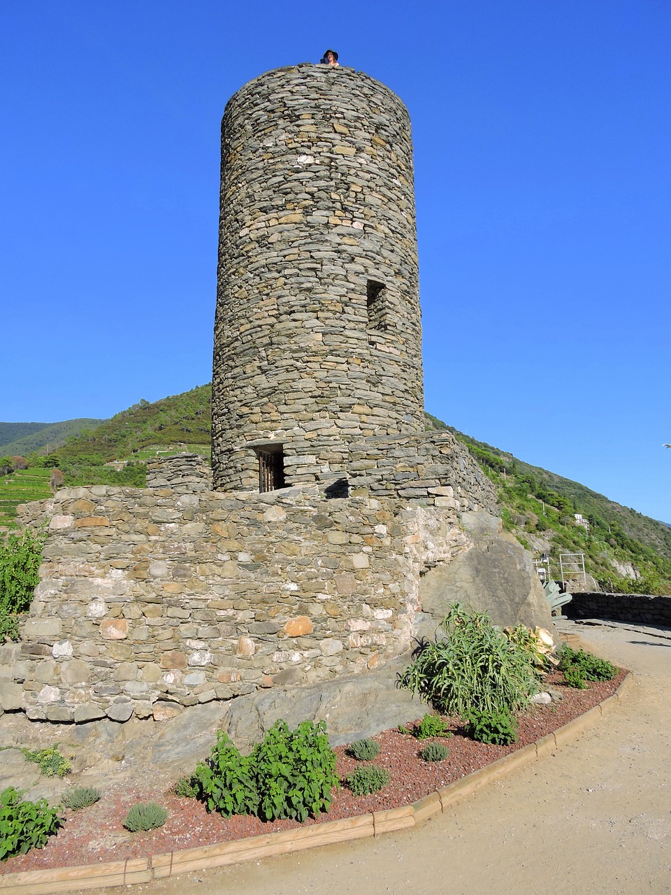 Torre, Akmuo, Viduramžių, Vernazza, Cinque Terre, Ligurija, Italy, Dangus, Nemokamos Nuotraukos,  Nemokama Licenzija