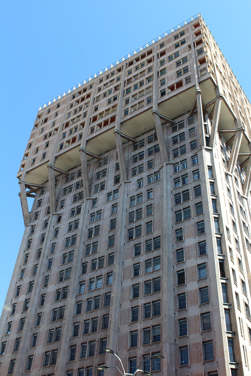 Torre Velasca, Milanas, Lombardija, Italy, Architektūra, Dangoraižiai, Nemokamos Nuotraukos,  Nemokama Licenzija