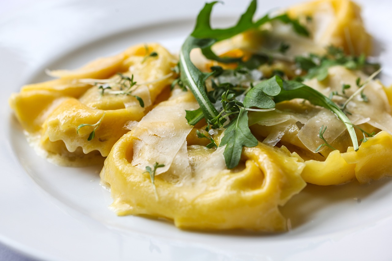 Tortelloni, Makaronai, Maistas, Pietūs, Įvairovė, Ispanų, Italijos Virtuvė, Nemokamos Nuotraukos,  Nemokama Licenzija