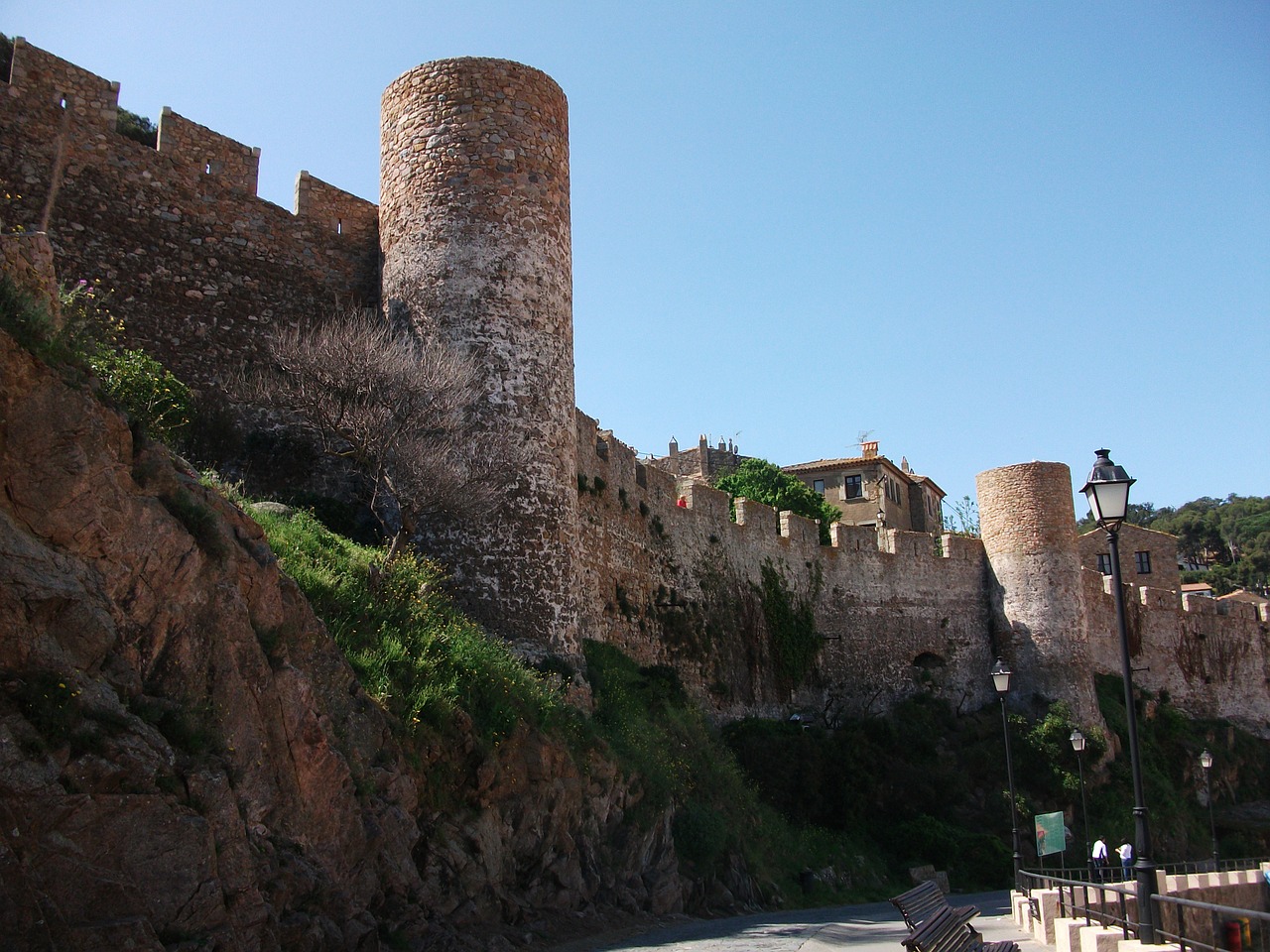 Tossa De Mar, Girona, Katalonija, Ispanija, Nemokamos Nuotraukos,  Nemokama Licenzija