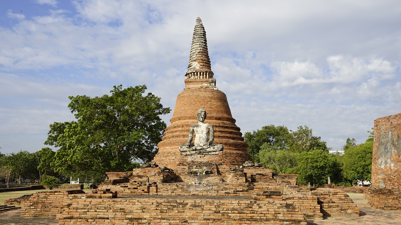 Turizmas, Pastatas, Šventykla, Senovės, Religija, Tailandas, Ayutthaya, Nemokamos Nuotraukos,  Nemokama Licenzija