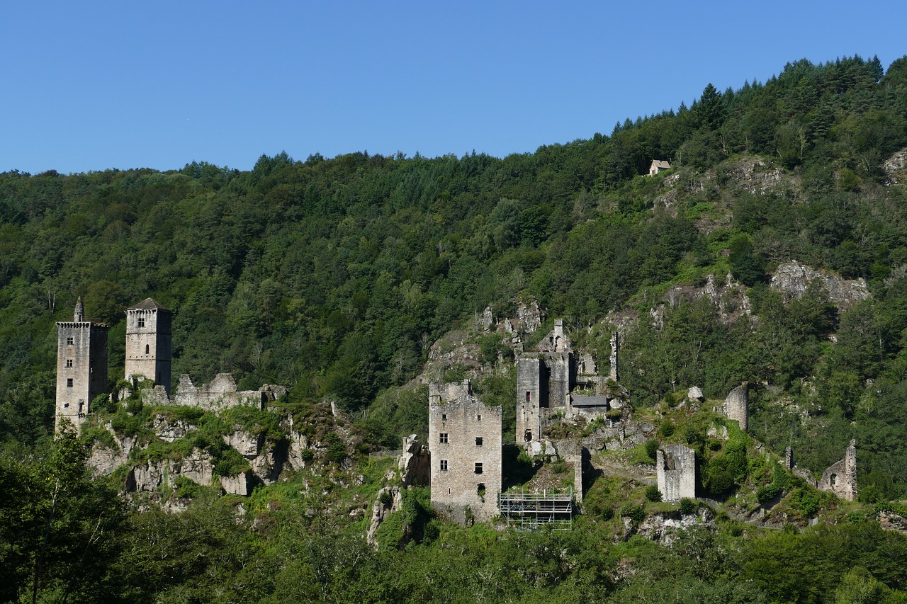 Ekskursijos De Merle, Bokštas, Sugadinti, Pilis, Istorija, France, Nemokamos Nuotraukos,  Nemokama Licenzija