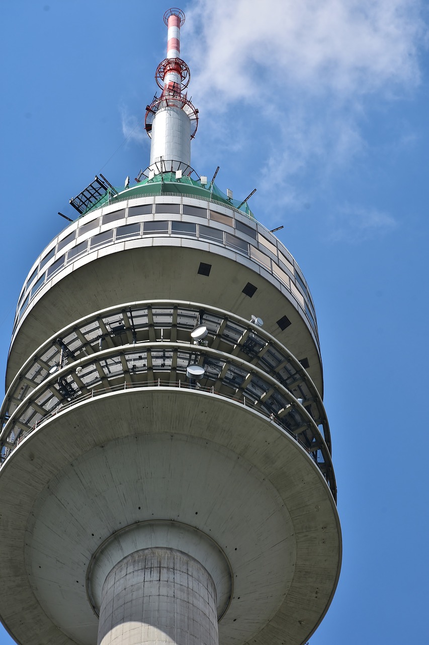 Bokštas, Olimpiados Bokštas, Siųstuvas, Radijo Bokštas, Olimpinis Stadionas, Stadionas, Architektūra, Pastatas, Stiklo Stogas, Munich