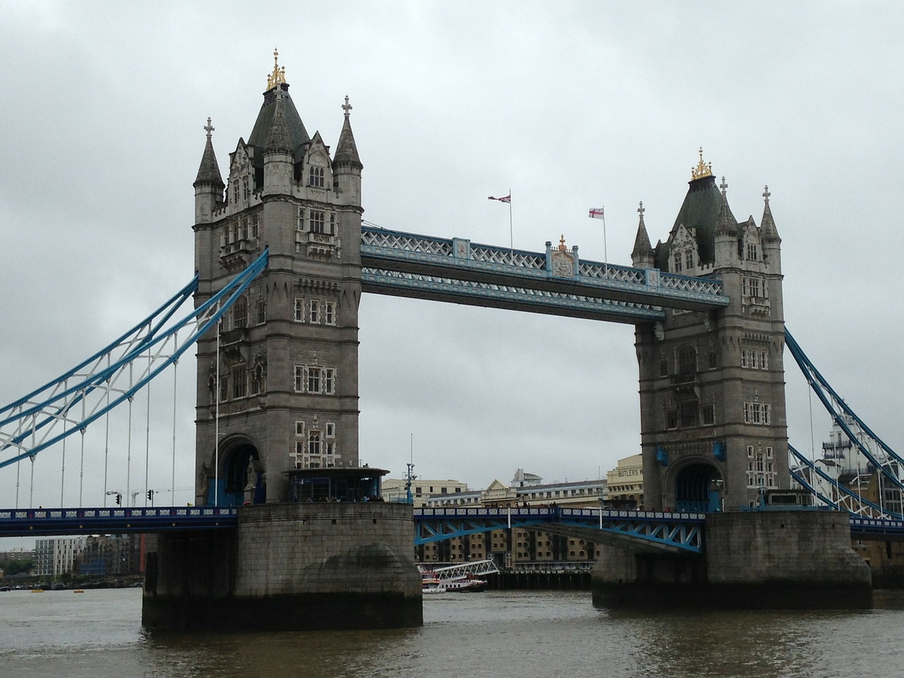 Bokšto Tiltas, Londonas, Thames, Upė, Anglija, Orientyras, Uk, Britanija, Žinomas, Kelionė