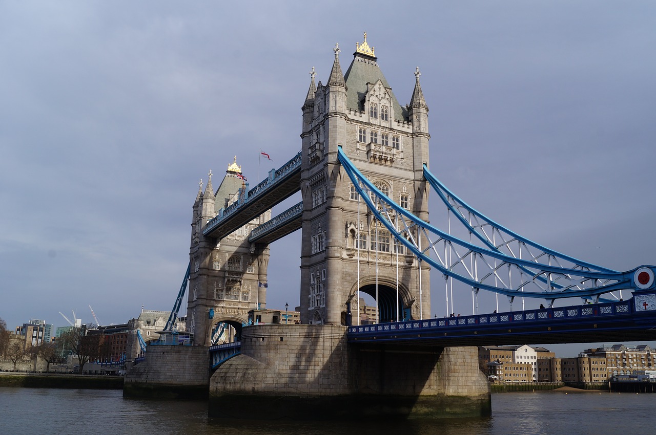 Bokšto Tiltas, Krantinė, Vanduo, Anglija, Londonas, Upė, Tiltas, Kraštovaizdis, Thames Upė, Nemokamos Nuotraukos