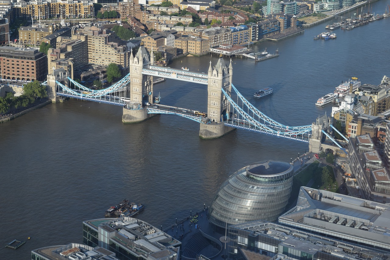 Bokšto Tiltas, Londonas, Upė, Anglija, Thames, Miestas, Orientyras, Architektūra, Uk, Britanija