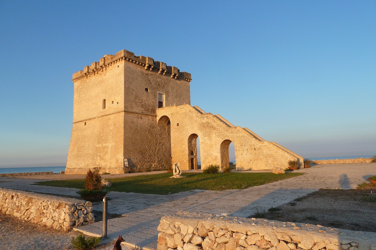 Bokštas Lapilli, Porto Cesareo, Salento, Nemokamos Nuotraukos,  Nemokama Licenzija