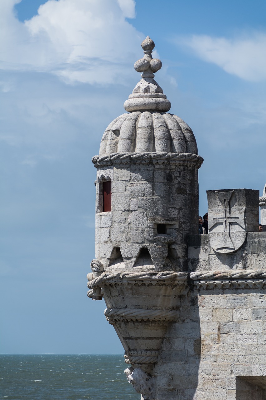 Beleno Bokštas, Lisbonas, Portugal, Lankytinos Vietos, Tvirtovė, Istoriškai, Architektūra, Tejo, Dangus, Tore De Belem