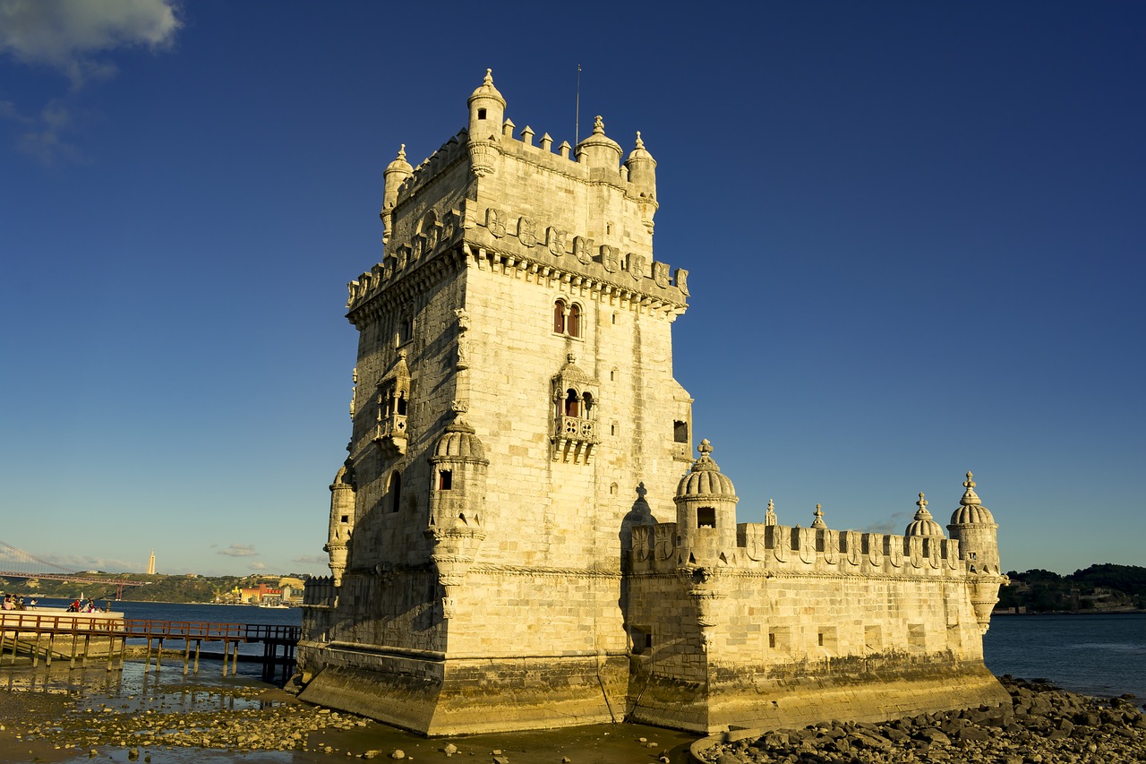 Beleno Bokštas, Portugal, Tvirtovė, Pilis, Paminklas, Rūmai, Stebėjimas, Viduramžių, Architektūra, Bokštas