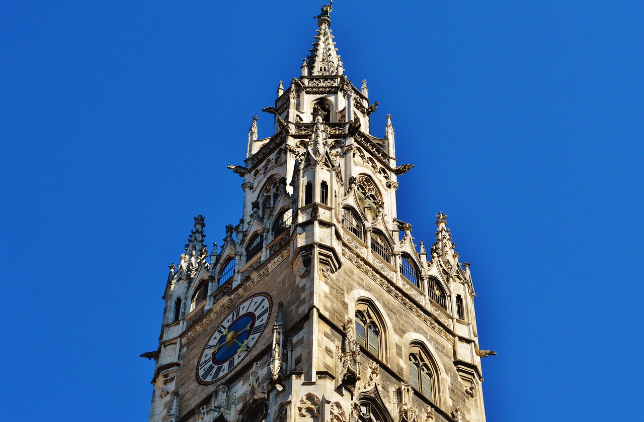 Miesto Rotušė, Munich, Spire, Marienplatz, Nemokamos Nuotraukos,  Nemokama Licenzija