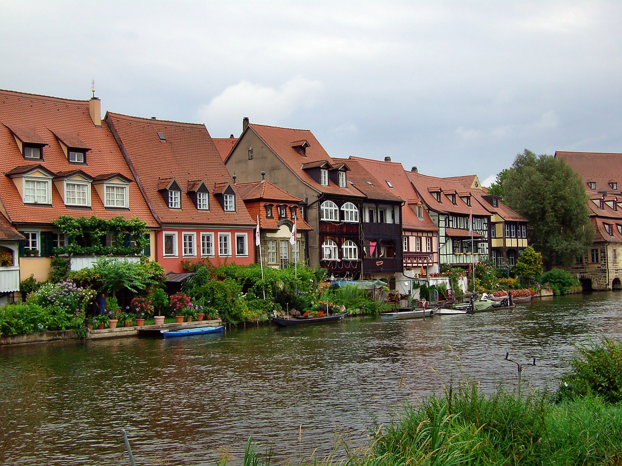 Miestas Ant Upės, Vanduo, Maža Venecija, Bamberg, Nemokamos Nuotraukos,  Nemokama Licenzija