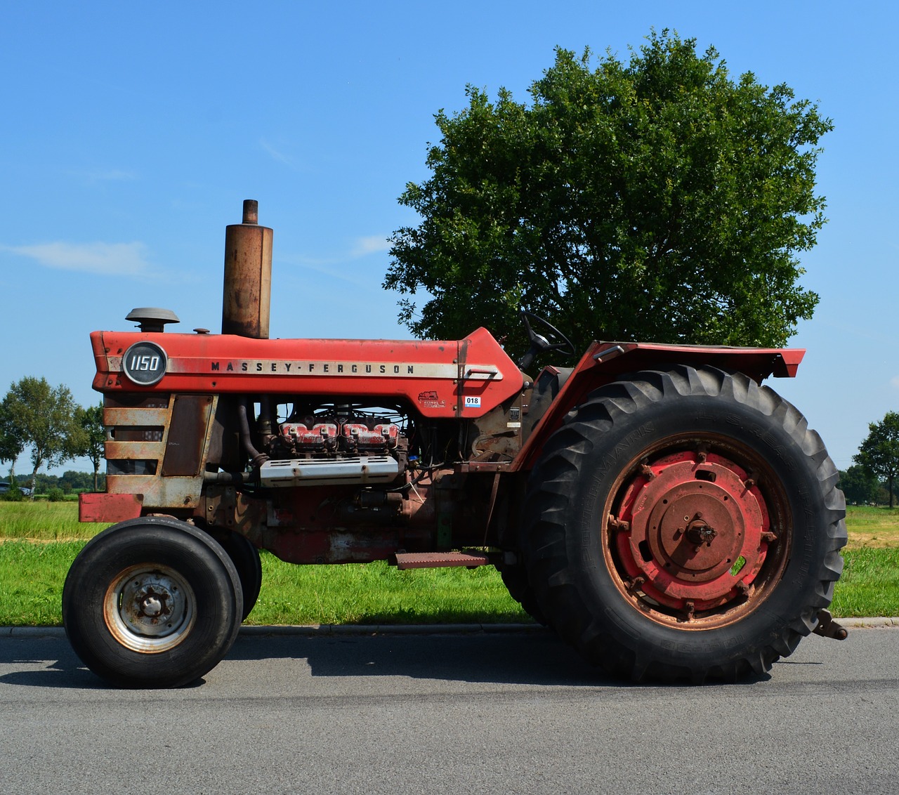 Traktorius,  Transporto Priemonės,  Mašina,  Massey Ferguson,  Žemdirbystė, Nemokamos Nuotraukos,  Nemokama Licenzija