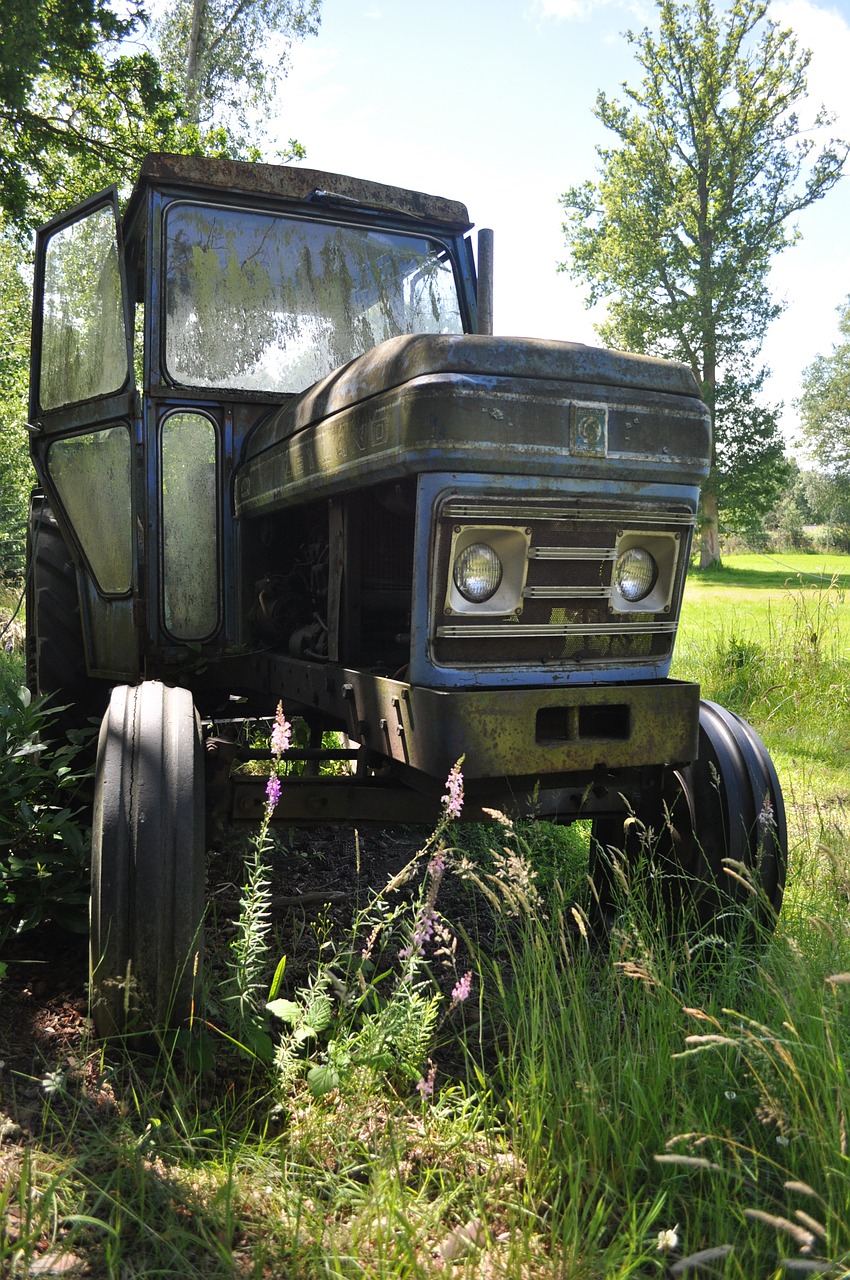 Traktorius, Vintage, Leyland, Mašinos, Žemdirbystė, Nemokamos Nuotraukos,  Nemokama Licenzija