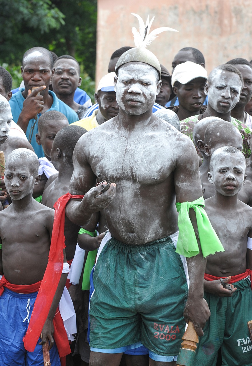 Tradicija, Afrika, Gentis, Tradicinis, Kovoti, Vaikai, Nemokamos Nuotraukos,  Nemokama Licenzija