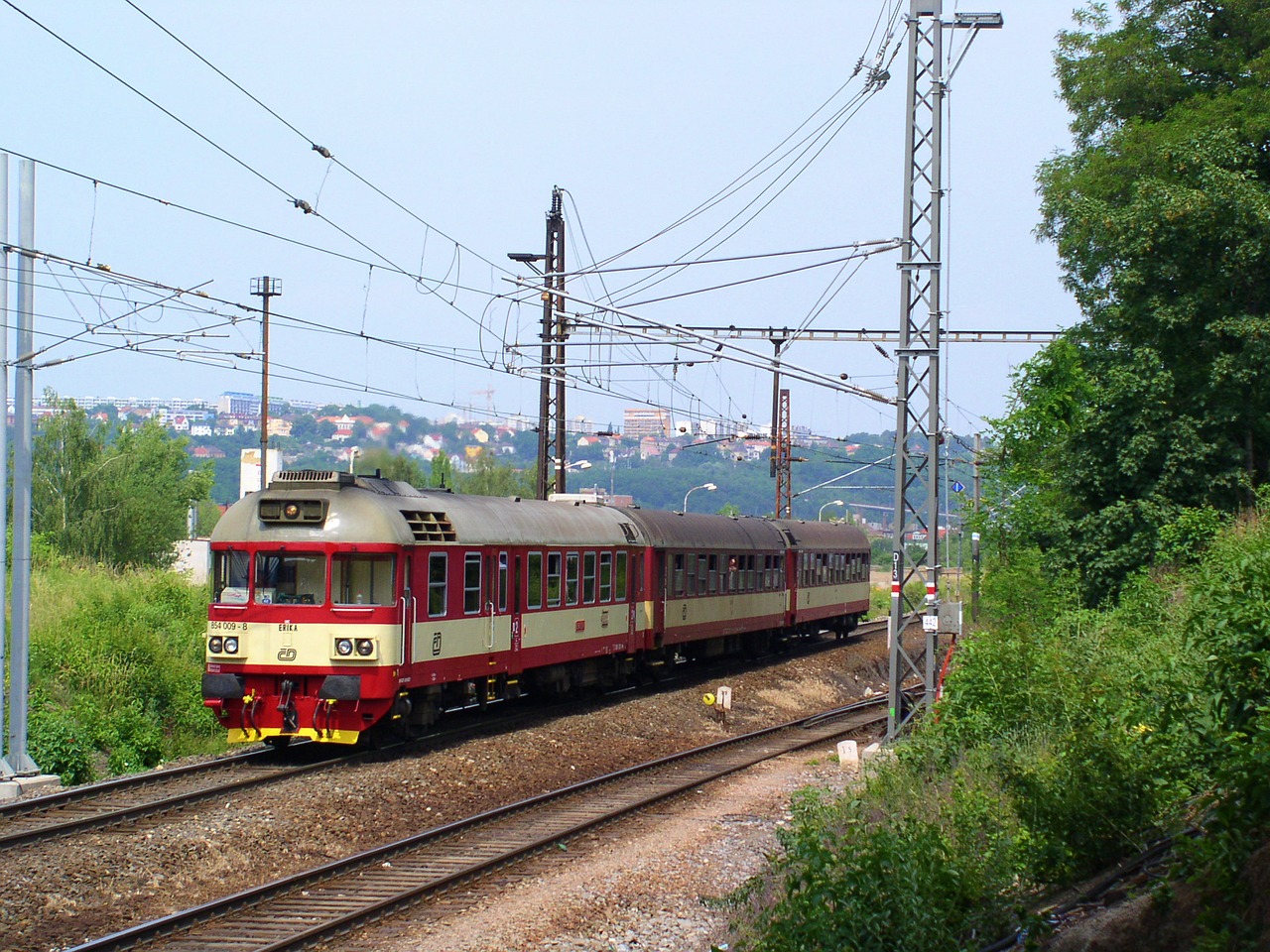 Traukinys, Geležinkelis, Kontaktinė Linija, Kelionė, Motorák, Nemokamos Nuotraukos,  Nemokama Licenzija
