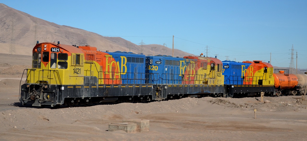 Traukinys, Druska, Antofagasta, Dykuma, Spalva, Čile, Sausas, Nemokamos Nuotraukos,  Nemokama Licenzija