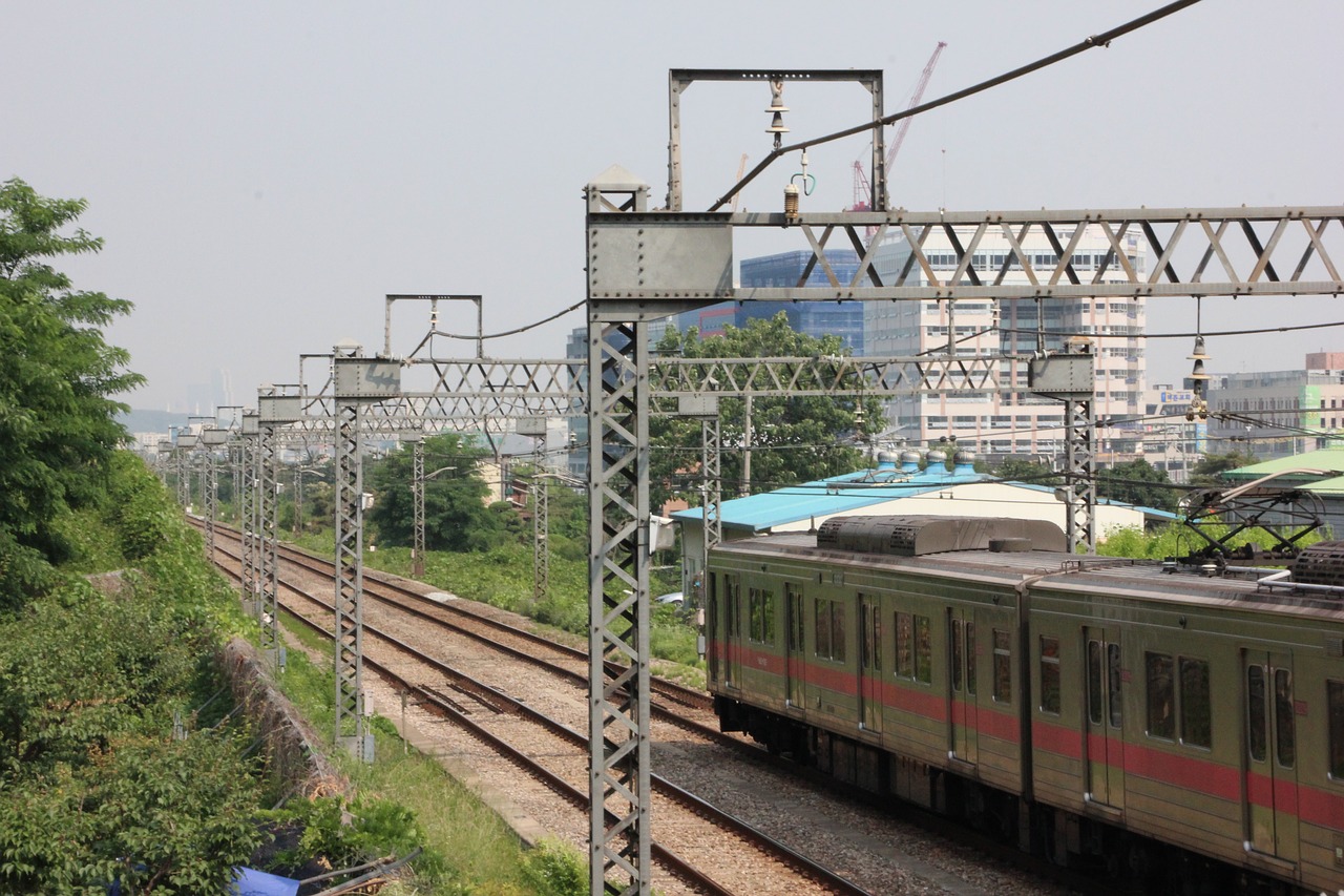 Traukinys, Metro, Korėjos Respublika, Korėja, Pietų Korėjos Metro, Gabenimas, Geležinkelis, Elektriniai Varikliai, Važinėti Į Darbą, Elektrinis