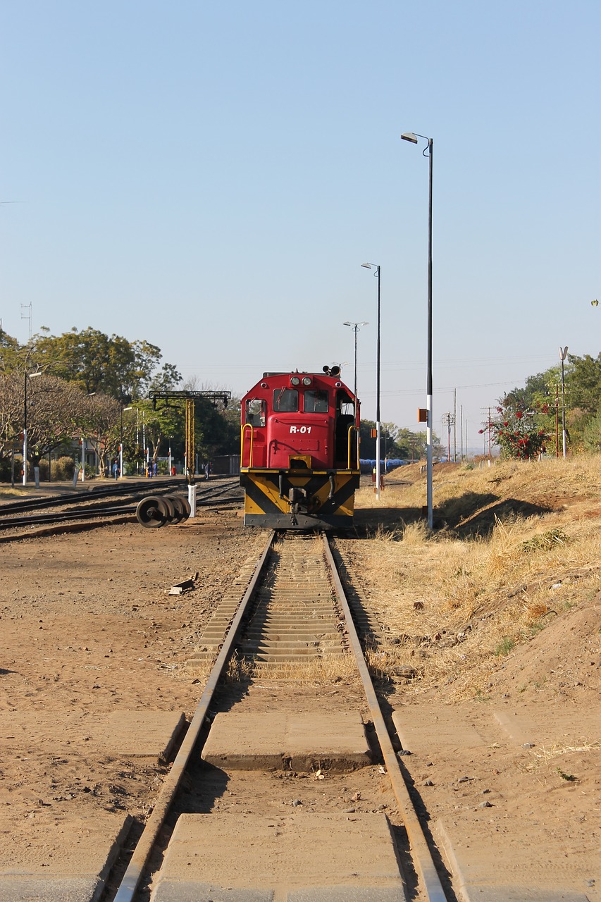 Traukinys, Traukinio Bėgiai, Zimbabvė, Nemokamos Nuotraukos,  Nemokama Licenzija