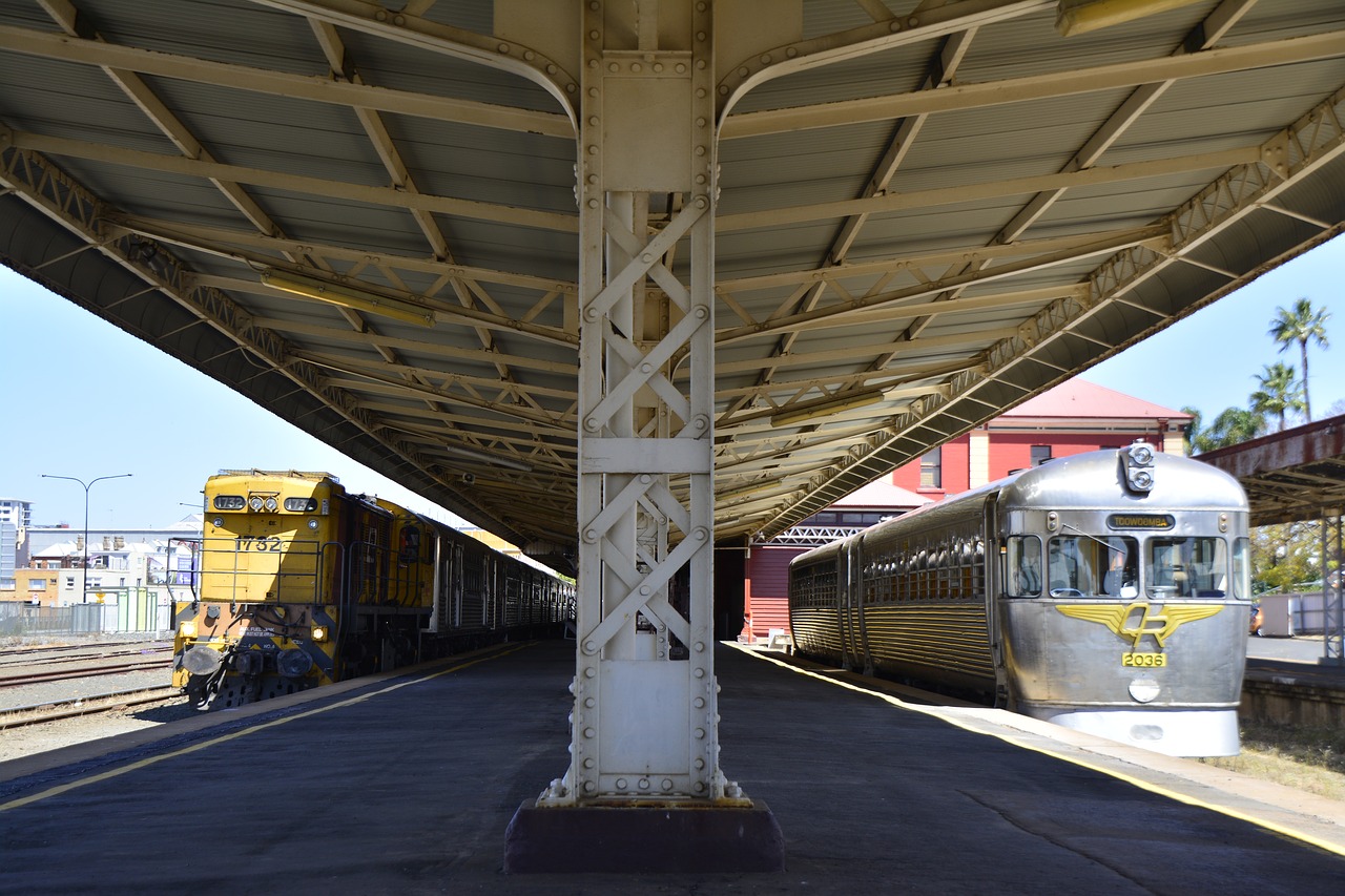 Traukinys, Geležinkelis, Brisbane, Toowoomba, Australia, Gabenimas, Geležinkelis, Kelionė, Stotis, Transportas