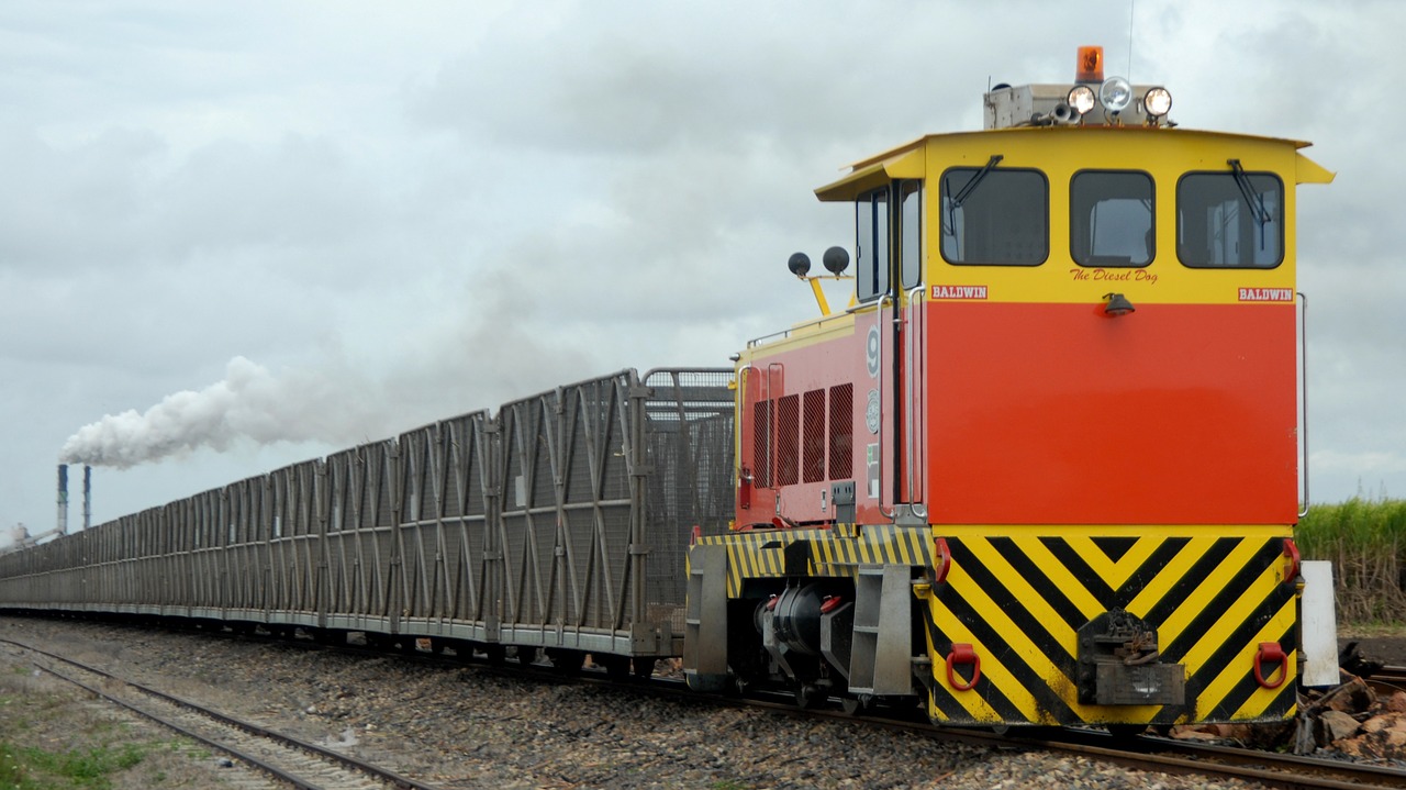 Traukinys, Geležinkelis, Cukranendrė, Australia, Nemokamos Nuotraukos,  Nemokama Licenzija