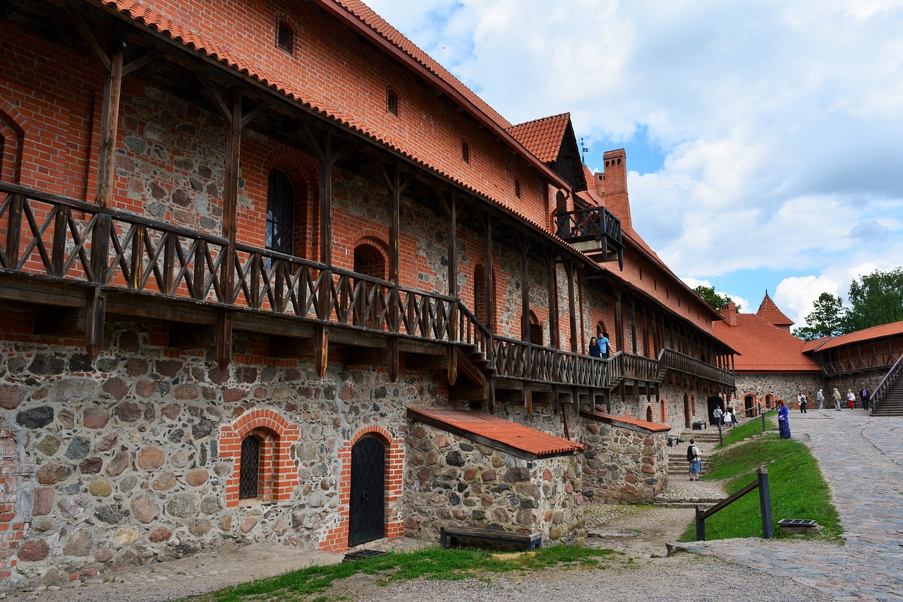 Trakai, Lietuviu, Pilis, Viduramžių, Istorinis, Bokštas, Galve, Istorija, Architektūra, Istorinis