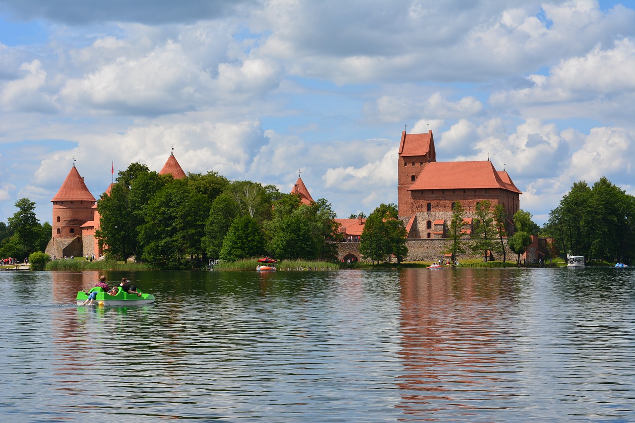 Trakai, Lietuviu, Pilis, Viduramžių, Istorinis, Bokštas, Galve, Istorija, Architektūra, Istorinis