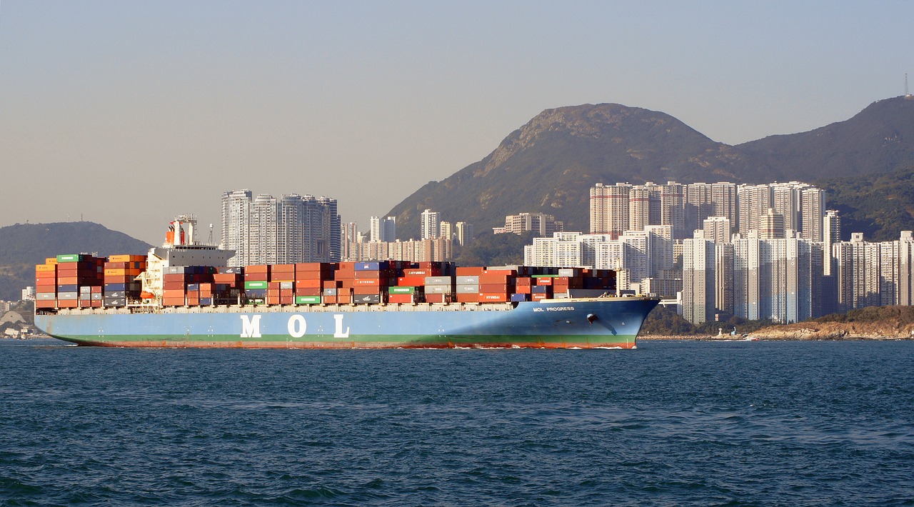 Transportas, Konteinerių Laivai, Hong Kongas A R, Nemokamos Nuotraukos,  Nemokama Licenzija