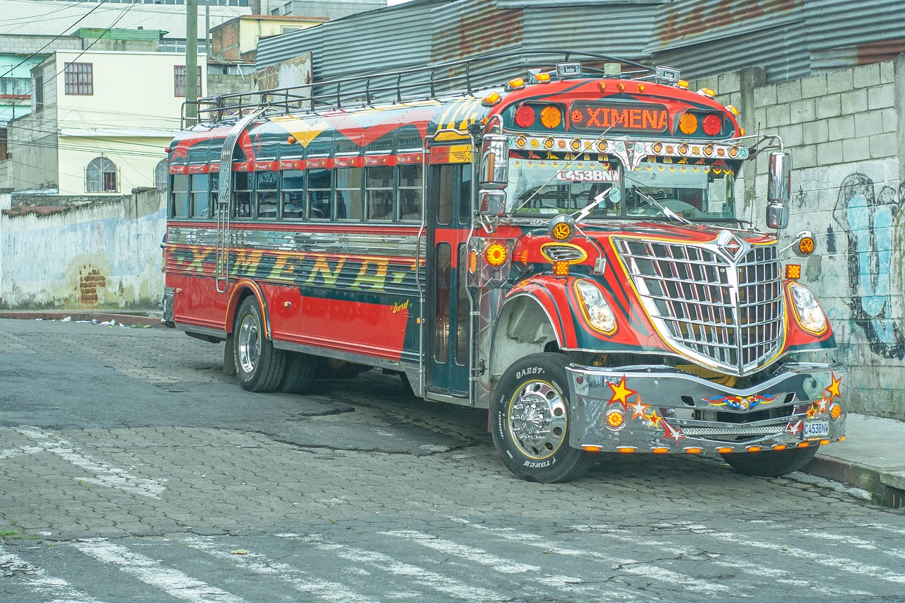 Transportas,  Automobilis,  Autobusas,  Papildomas,  Gvatemala,  Be Honoraro Mokesčio, Nemokamos Nuotraukos,  Nemokama Licenzija