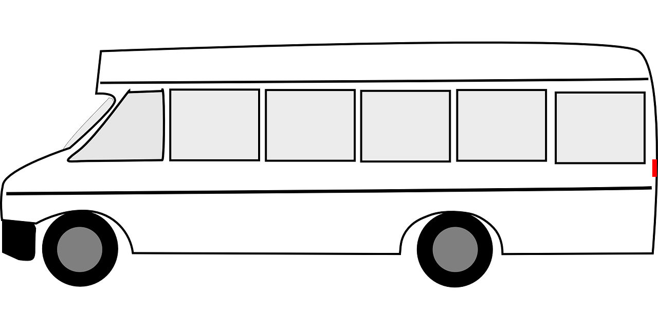 Gabenimas, Visuomenė, Autobusas, Vairuoti, Važiuoti, Balta, Nemokama Vektorinė Grafika, Nemokamos Nuotraukos,  Nemokama Licenzija