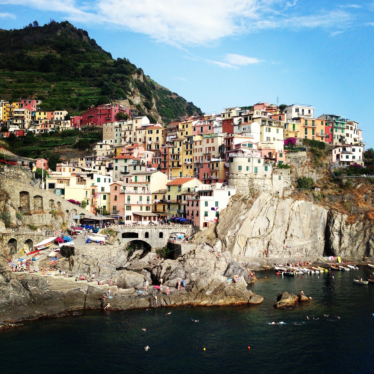 Cinque Terre, Italy, Rokas, Miestas, Jūra, Kranto, Kelionė, Nemokamos Nuotraukos,  Nemokama Licenzija